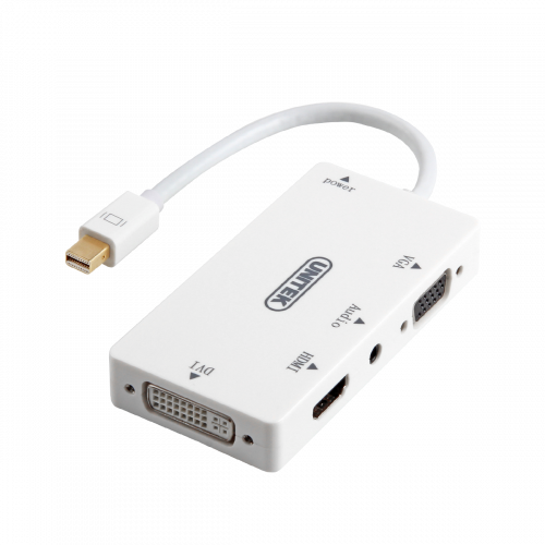 Mini DisplayPort 轉 HDMI/DVI/VGA/Audio 轉換器. 																						